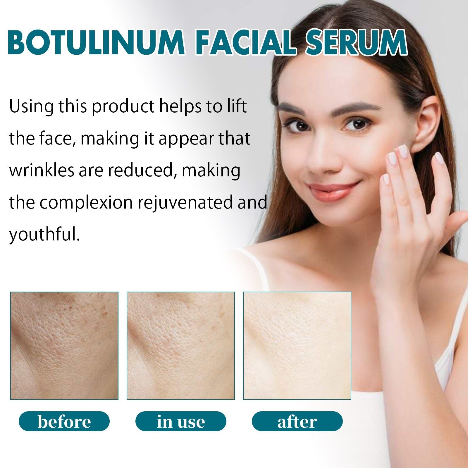 B5 Face Capsule Essence, Anti-Aging Facial Moisturizer, Hydrating, Lifting, Reduces Wrinkles ,30pieces