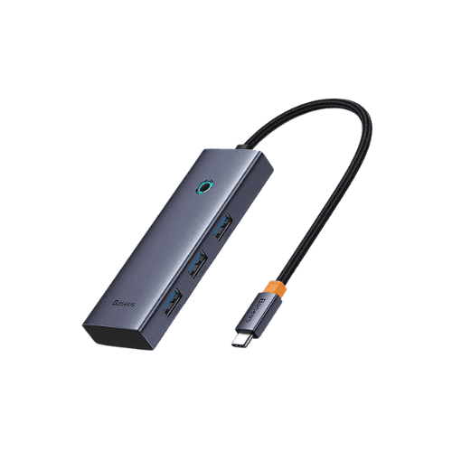 BASEUS USB Hub 5-port Type-C Grey