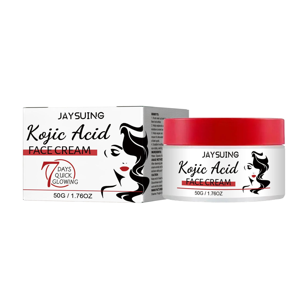 Lightening Spots Cream, Brightening Dark Face, Anti-Wrinkle, Repair ,50g