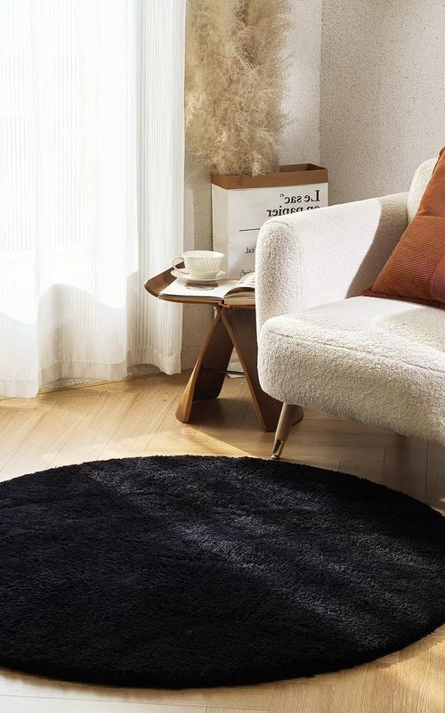 AIESY® Ultra-Soft Plush Washable Non Slip Floor Carpet
