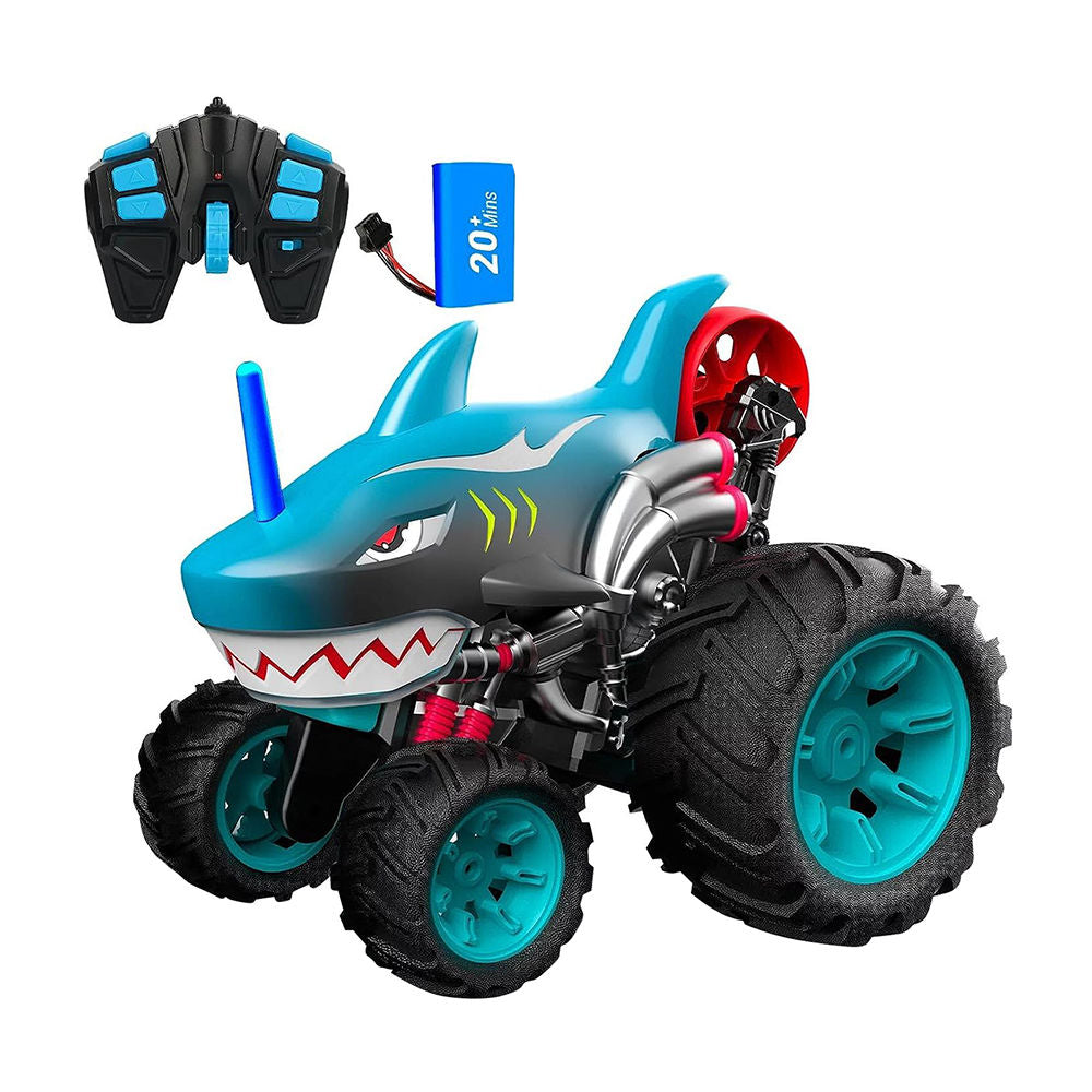 Carzon Shark Stunt RC Car Toy, 3+ years