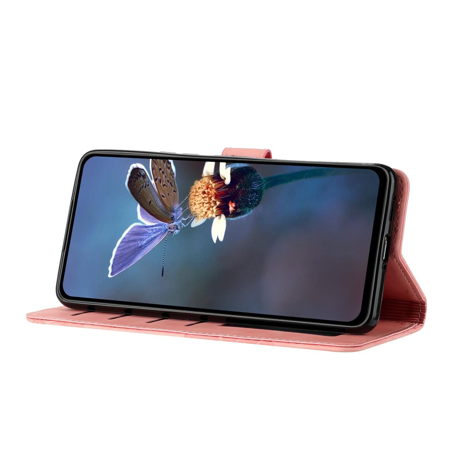 Flower Embossing Leather Case For Google Pixel 9a