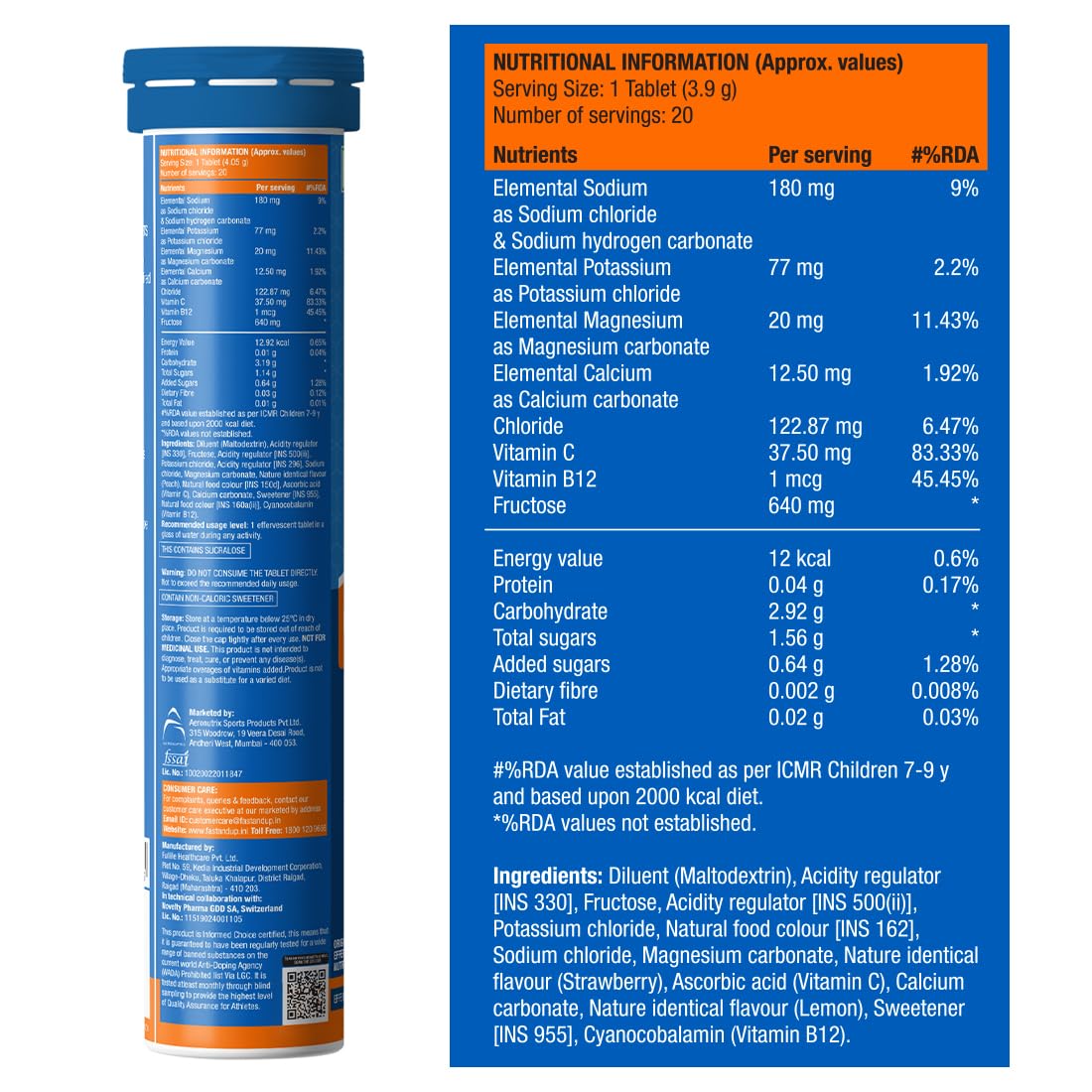 Fast & Up Reload Mixed Berry