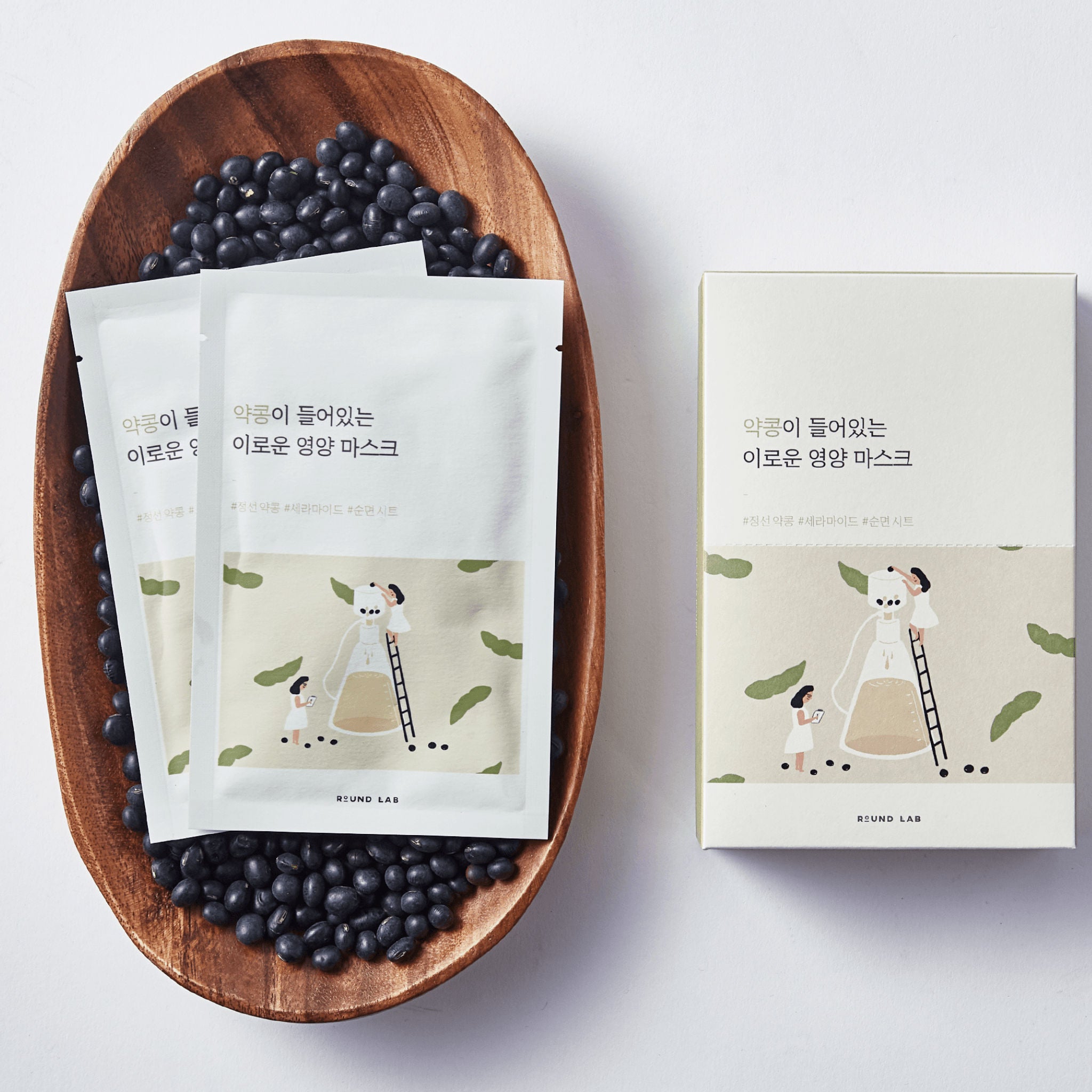 Round Lab Soybean nourishing mask 27ml (10ea)
