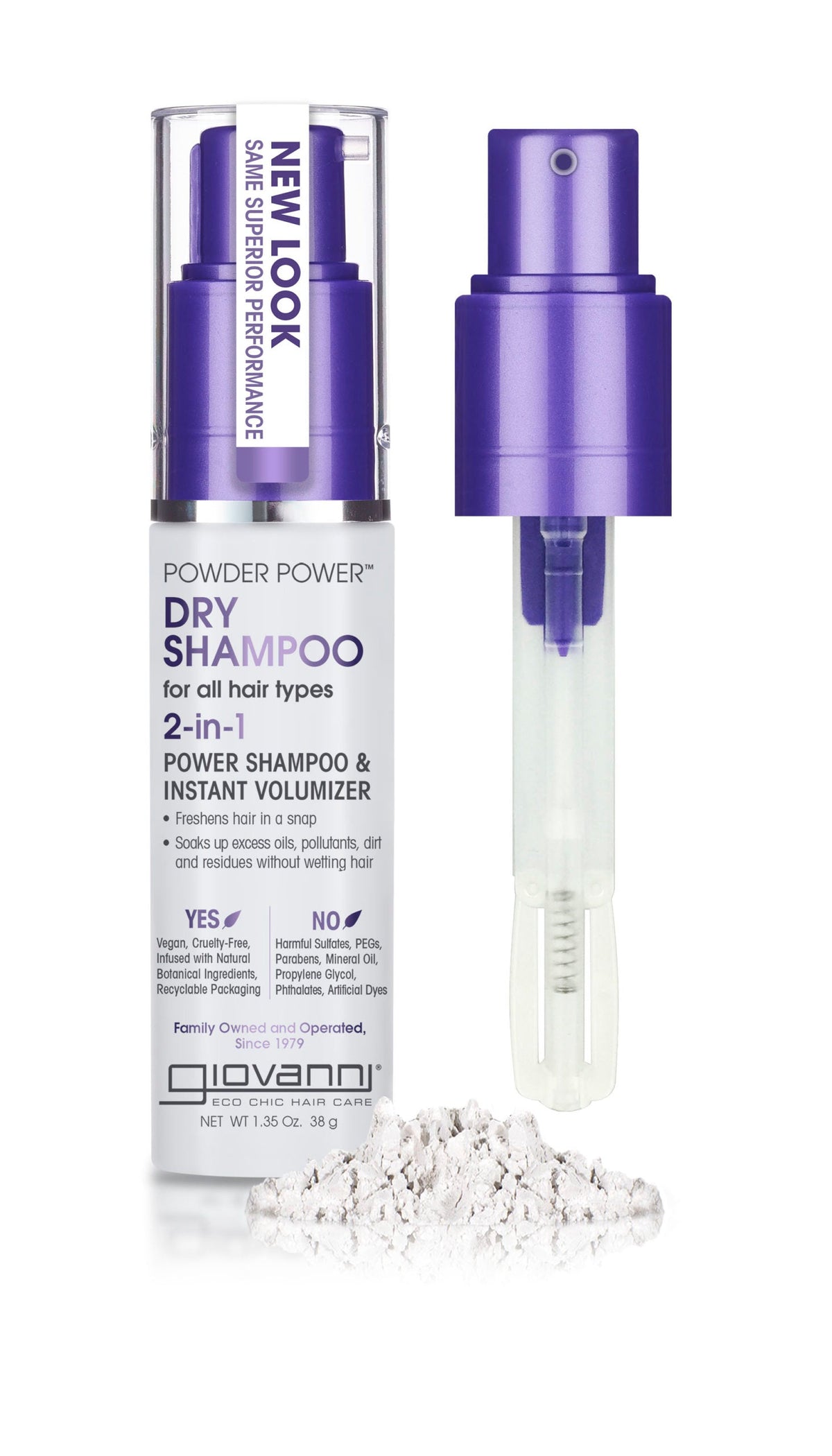 Giov Powder Power Dry Shampoo 1.7Oz