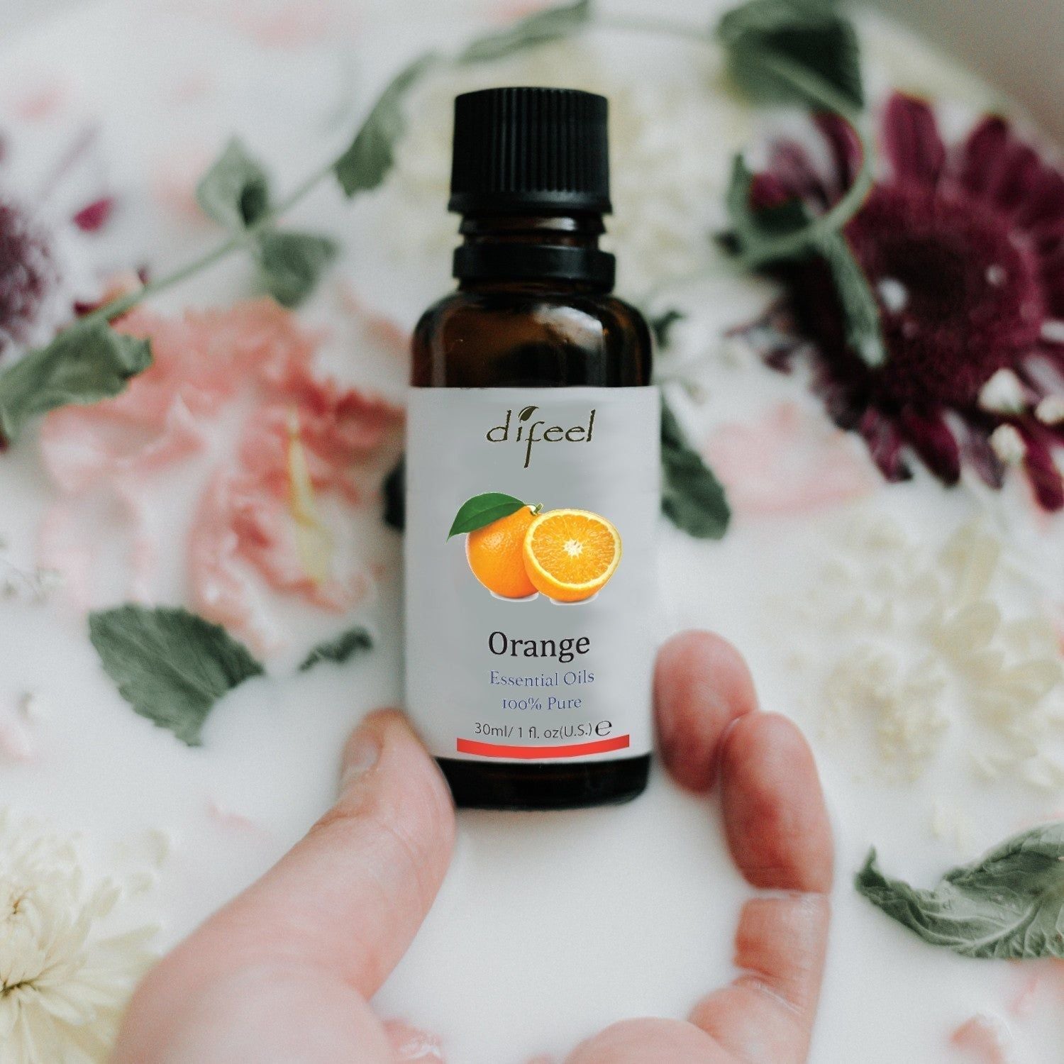 Difeel Essential Oils 100% Pure Orange 30 Ml
