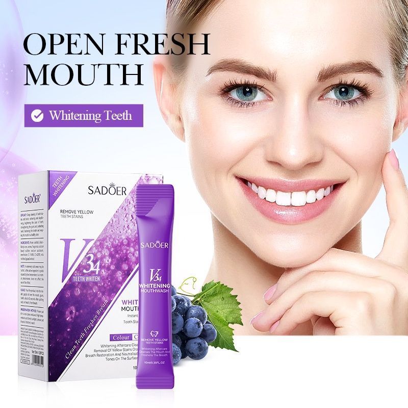 Mouthwash for Bad Breath and Yellow Teeth - SD93512
