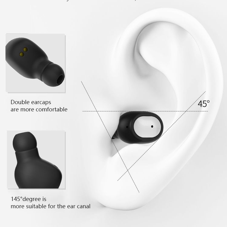 Q2 TWS Binaural Stereo Wireless Sports Bluetooth Earphone