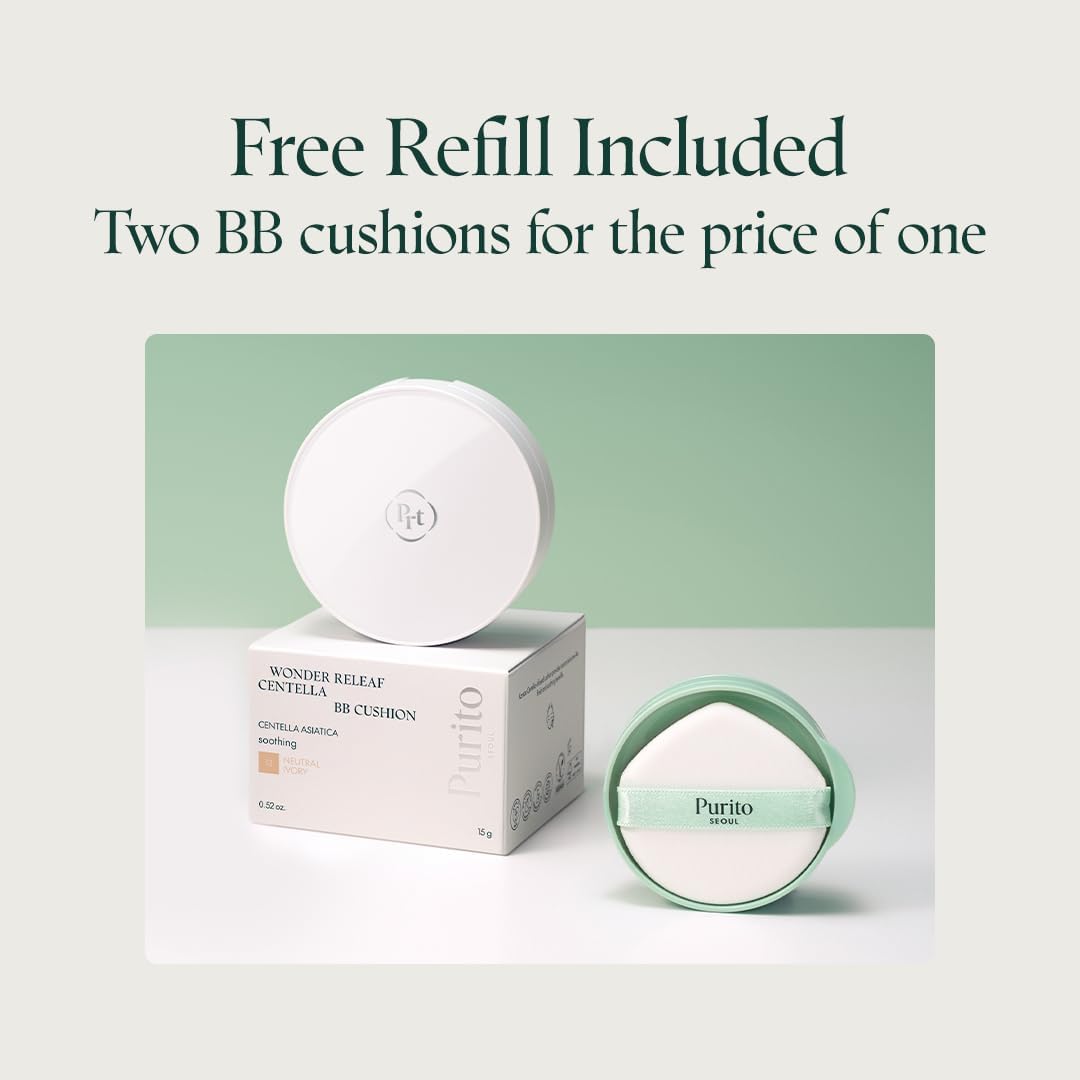 PURITO Wonder Releaf Centella BB Cushion 23 Natural Beige [15g]