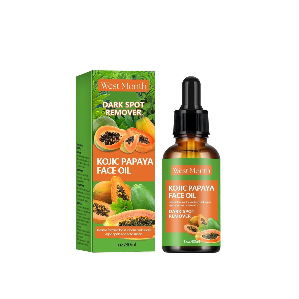 Revitalize Skin with Papaya Acid Face Essence, Deep Moisturizing, Brightening, Collagen, Ceramide ,30ml