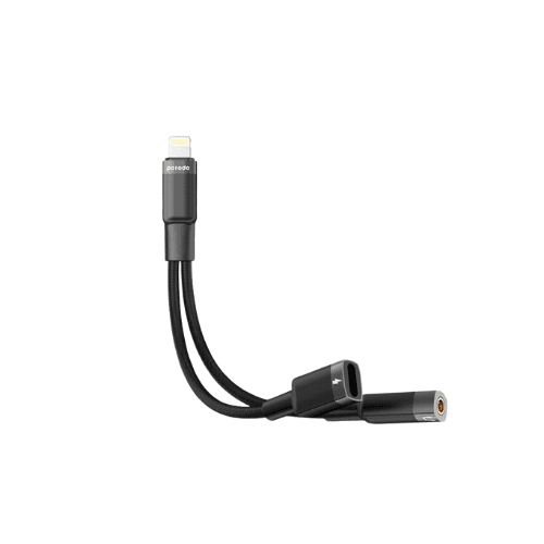 Porodo Lightning Connector Audio &amp; Charge