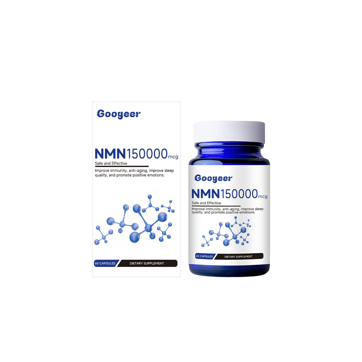 Body Care Supplement, Immune Boost, Vitality Support, Easy to Swallow ,60capsules