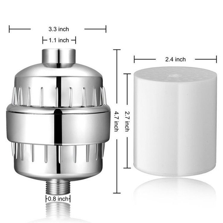 10-15 Layer Activated Carbon Bathroom Shower Filter Bathing Water Filter Purifier Water Shower Set Activated Carbon Filter