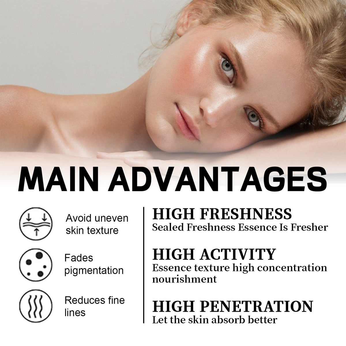 Glow Up Pore Tightening Serum, Brightening, Exfoliating, Anti-Aging, Clear Skin ,30ml