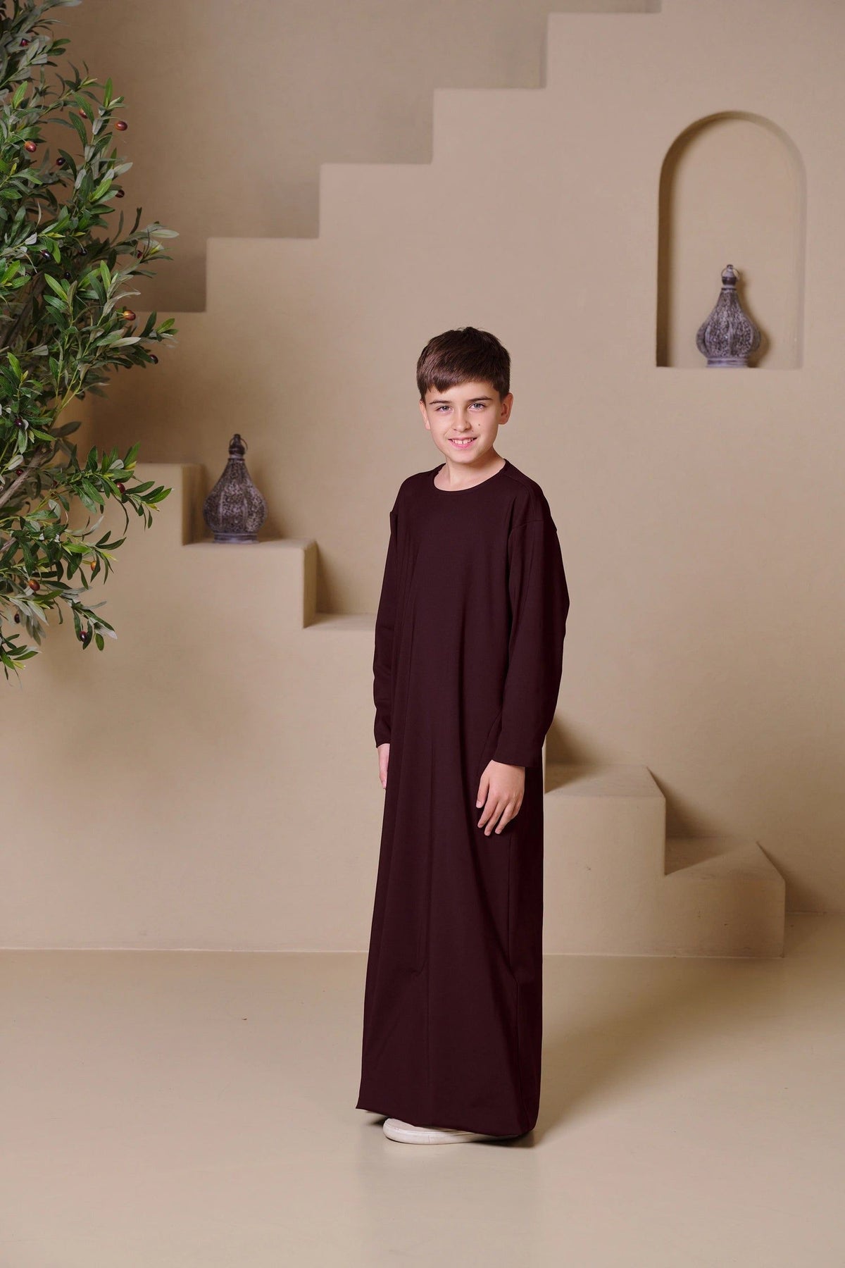 RAYAN Junior Kandura - Brown