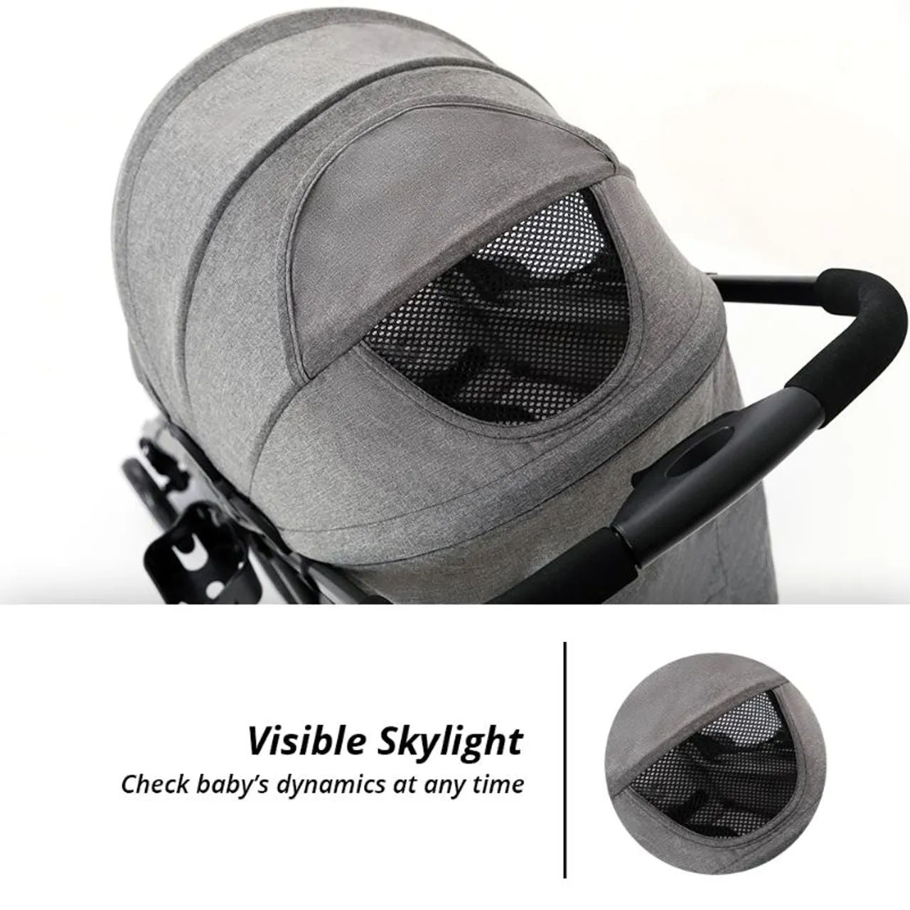 Teknum - Trip Plus Stroller - Grey
