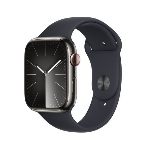 Series 9 GPS + Cellular 41mm Stainless Steel Sport Band M/L