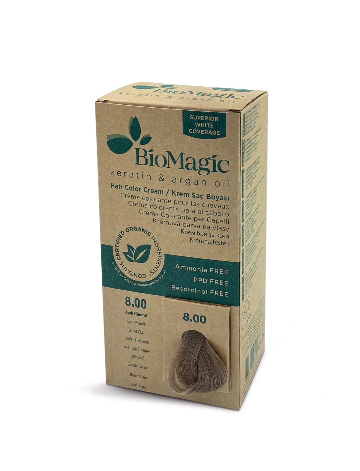 Biomagic Hair Color C K 8/00 Light Blonde