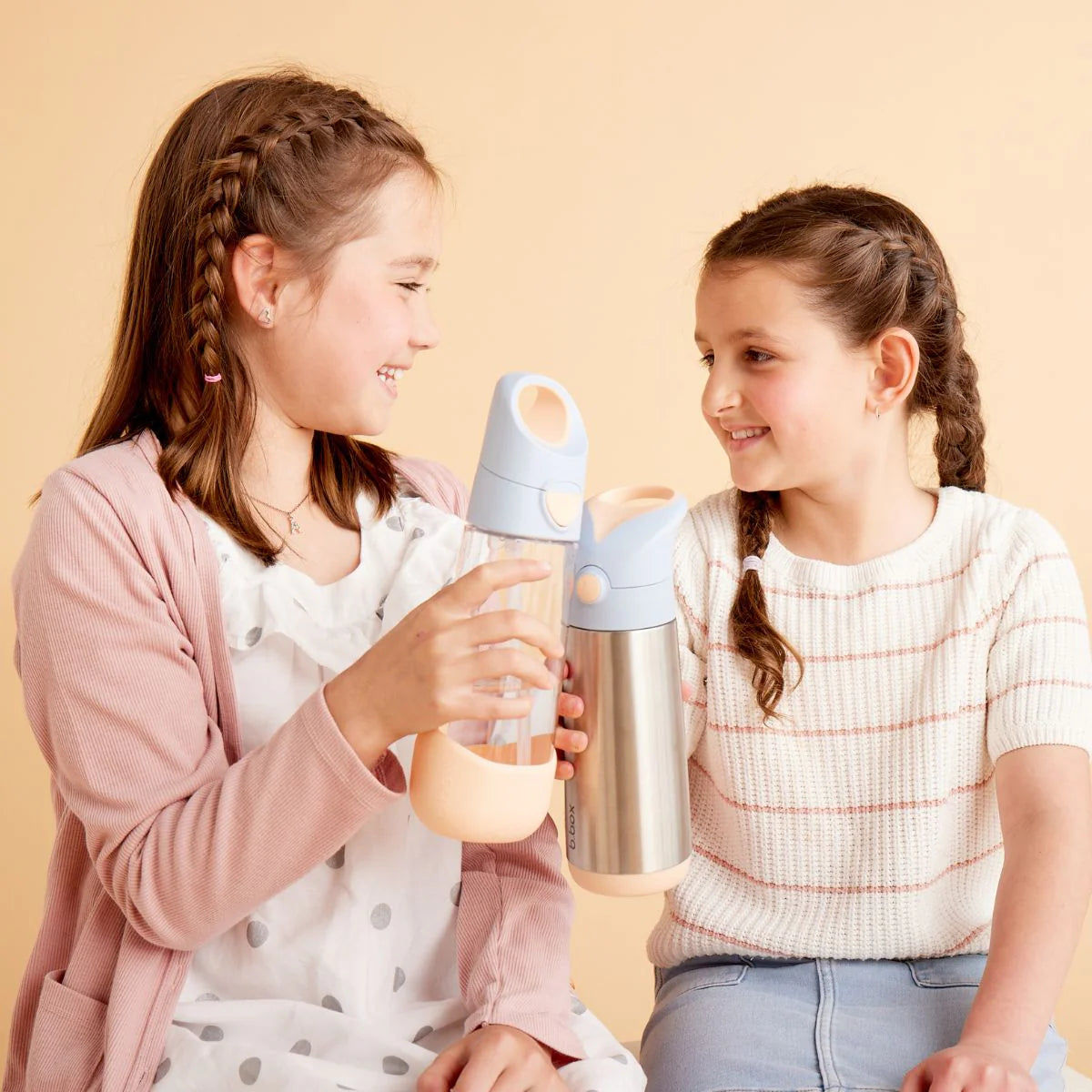 b.box Insulated Drink Bottle 500ml – feeling peachy