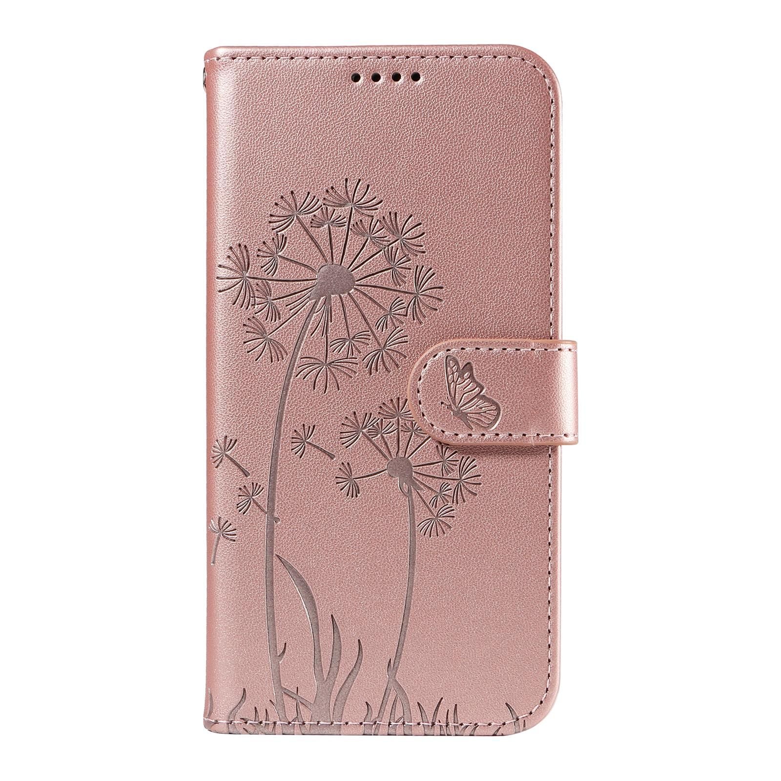 Dandelion Embossed Leather Case For OnePlus 13R 5G Global
