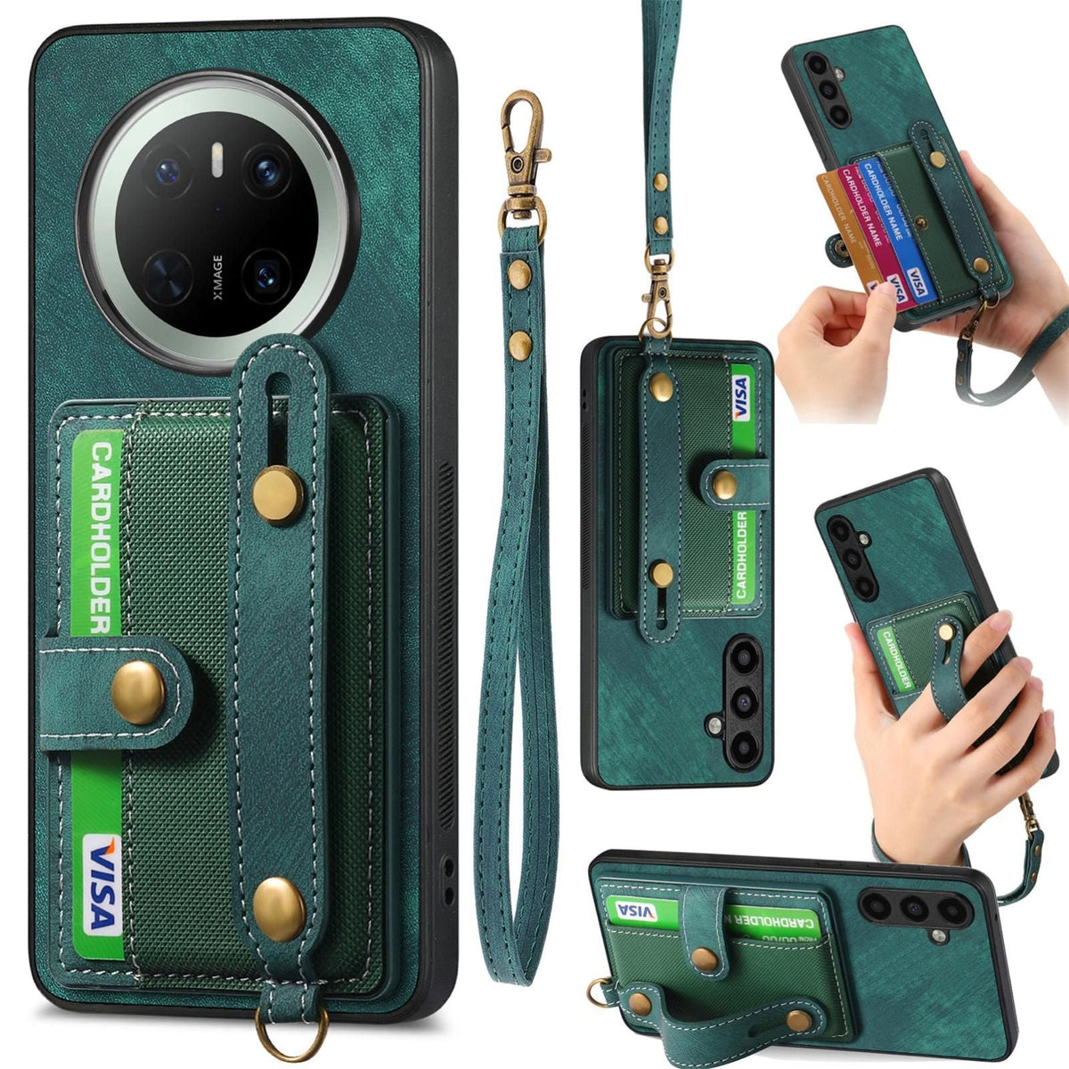 Retro Card Wallet Case For Huawei Mate 70 Pro