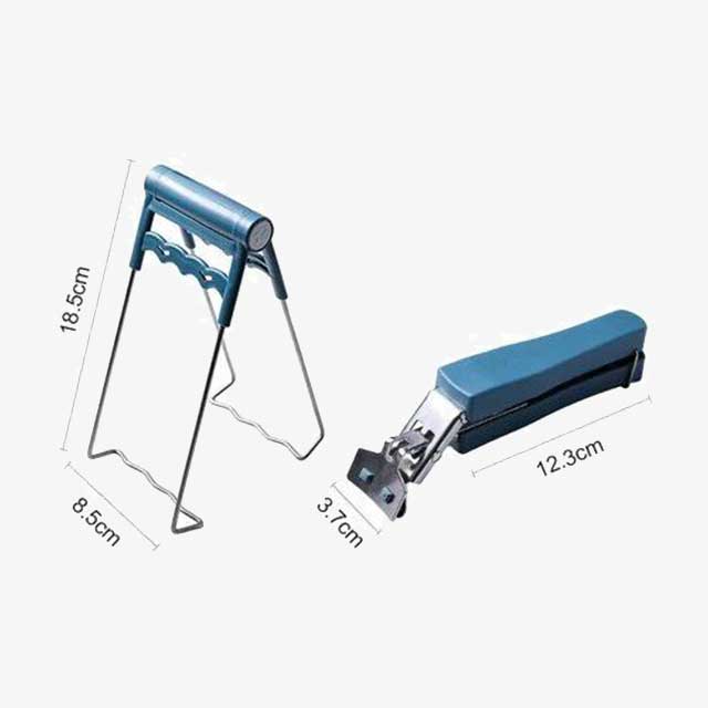 Three Sets of Anti-Hot Clip Tray Remover - Heat-Resistant Kitchen Tool for Safe Tray Handling