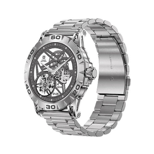 SWISS MILITARY DOM-Silver