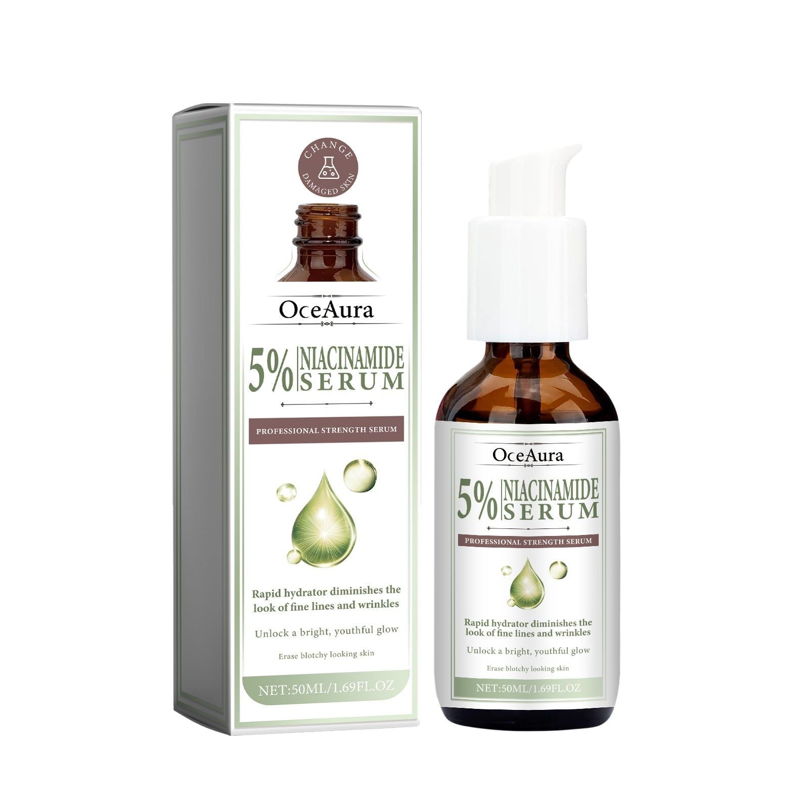 5% Niacinamide Serum for Brightening Rejuvenation, Fade Spots, Hydrate Skin ,50ml