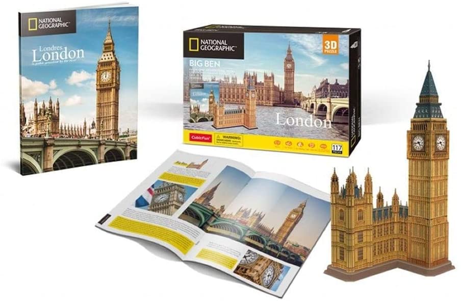 NGEO 3D PUZZLE BIG BEN LONDON 2