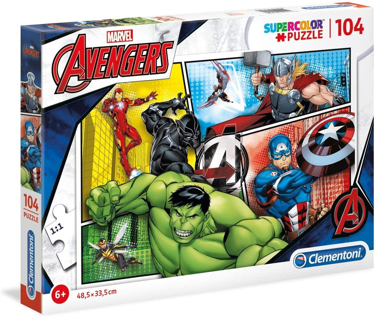 CLEM. PUZZLE AVENGERS 104PCS