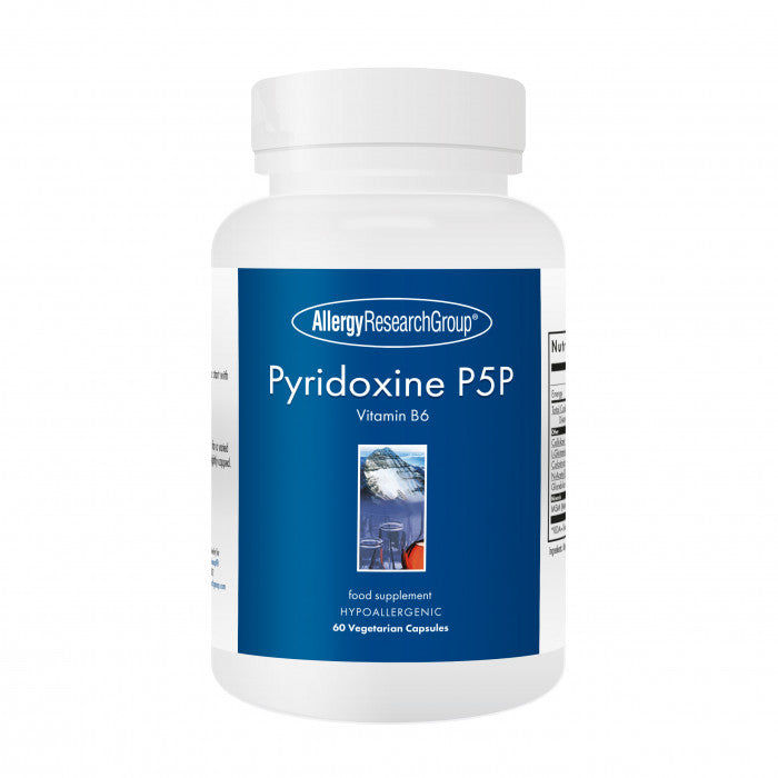 Allergy Research Pyridoxine P5P (Vitamin B6) 60Caps