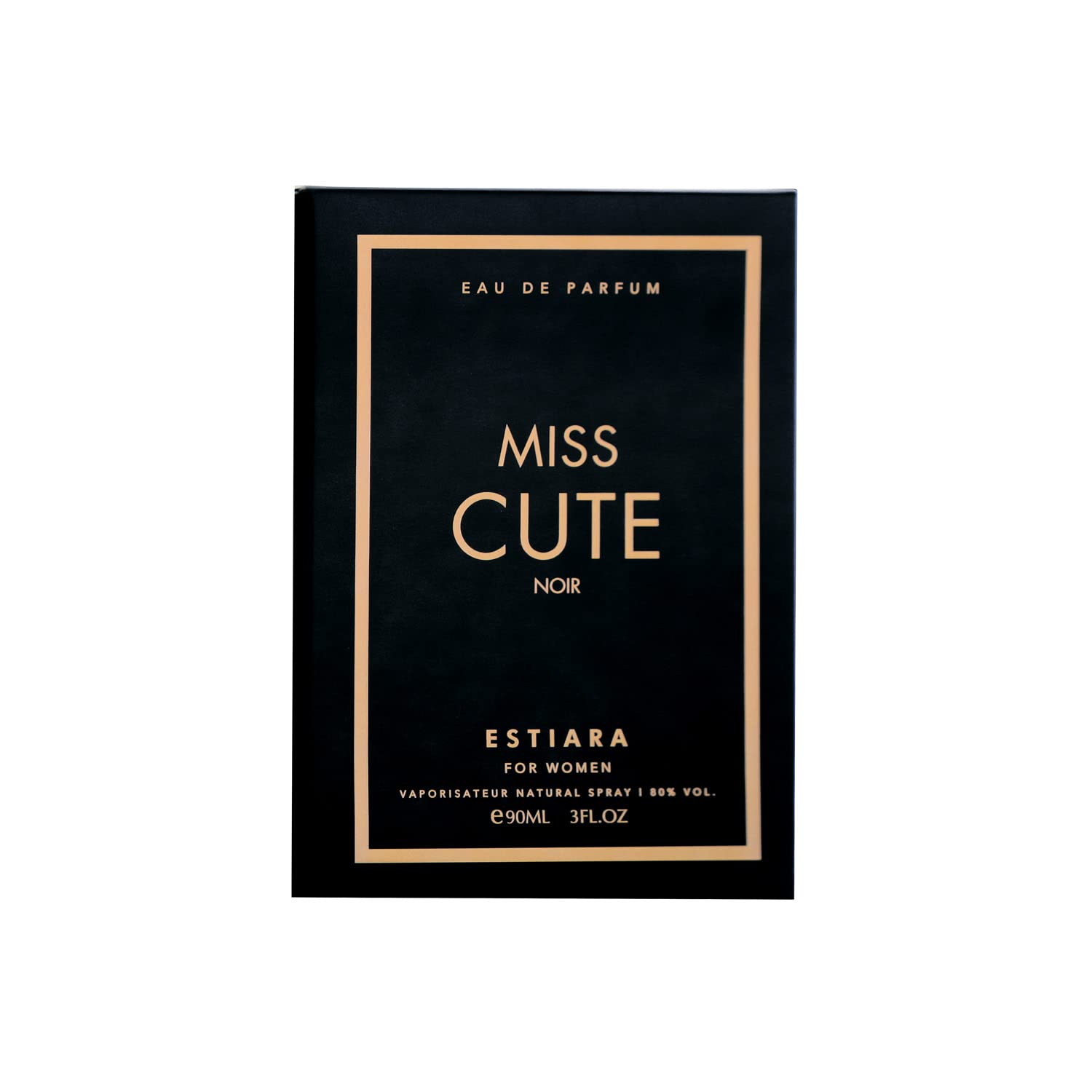 Estiara Miss Cute Noir Eau De Parfum For Women, 90ml