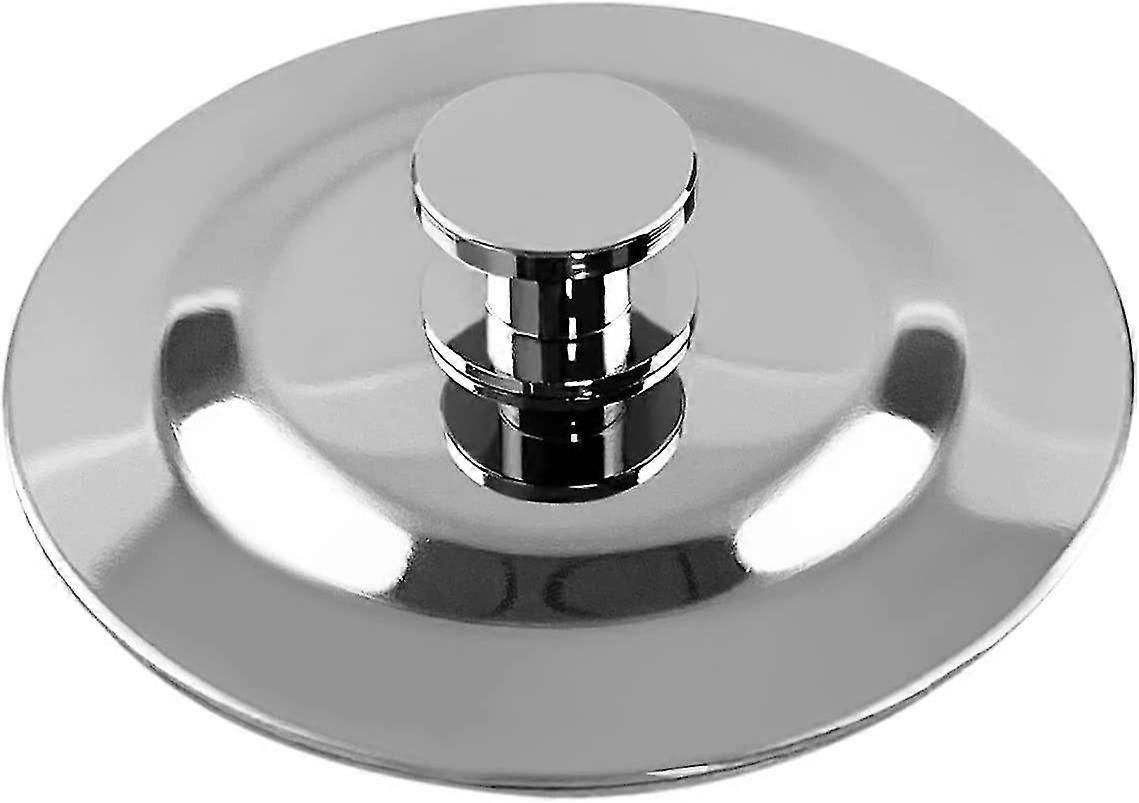 44Mm Stainless Steel Bathroom Drain Stopper With Silicone Seal