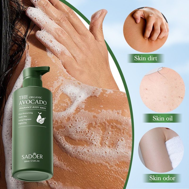 Avocado Scented Moisturizing Shower Gel with Niacinamide-001-SD11138