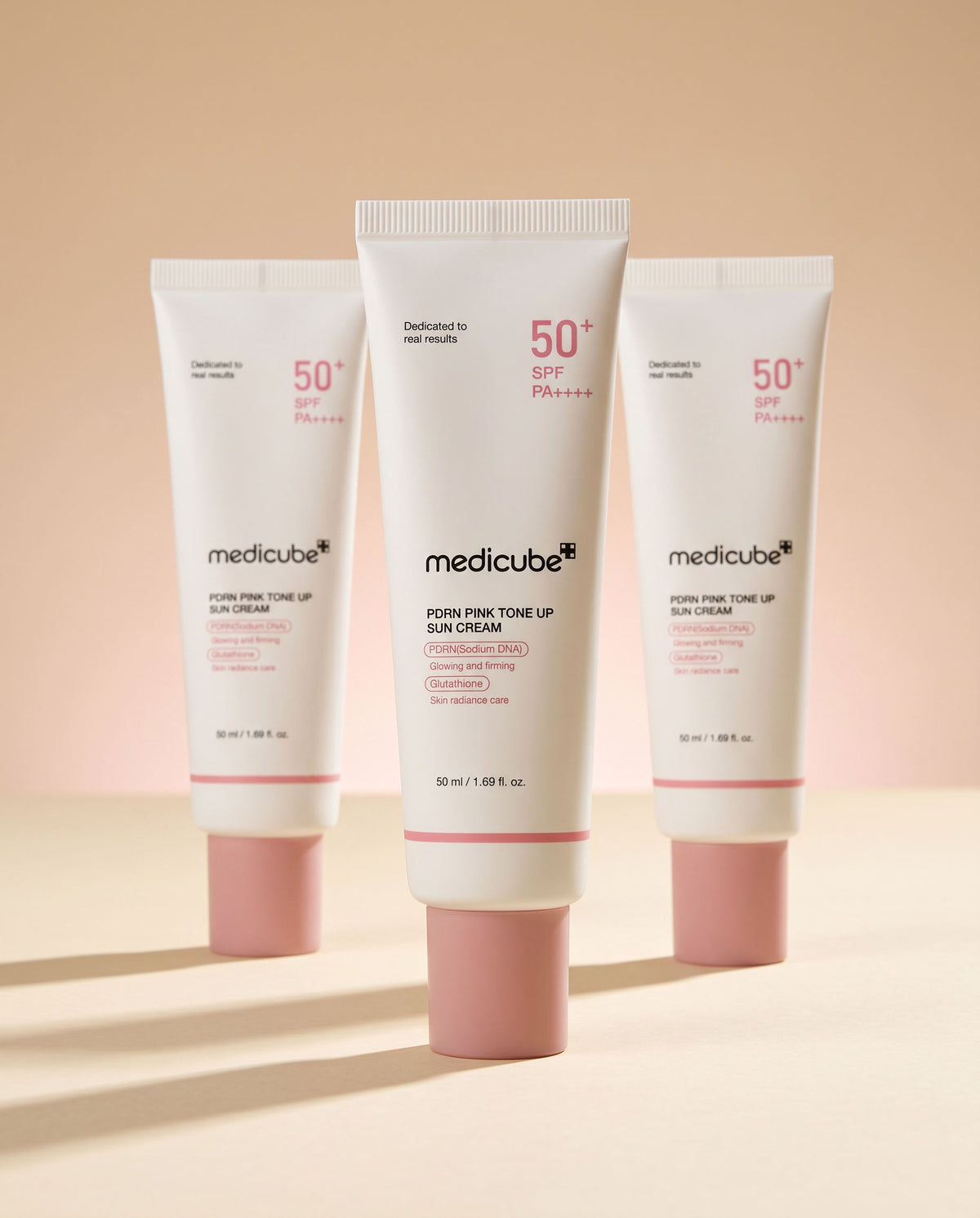 Medicube PDRN Pink Tone Up Sun Cream SPF 50+ PA++++ (Elite Seoul Skin)