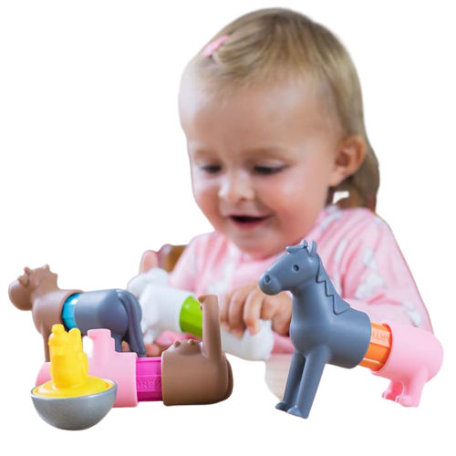 SmartMax My First Farm Animals — Magnetic Building Toy