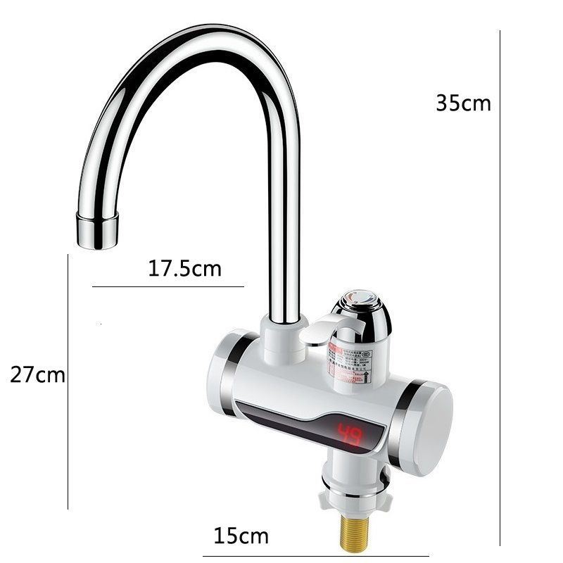 Faucet Digital&Leakage Protection Lower Water Inlet Digital Leakage Protection Lower Water Inlet