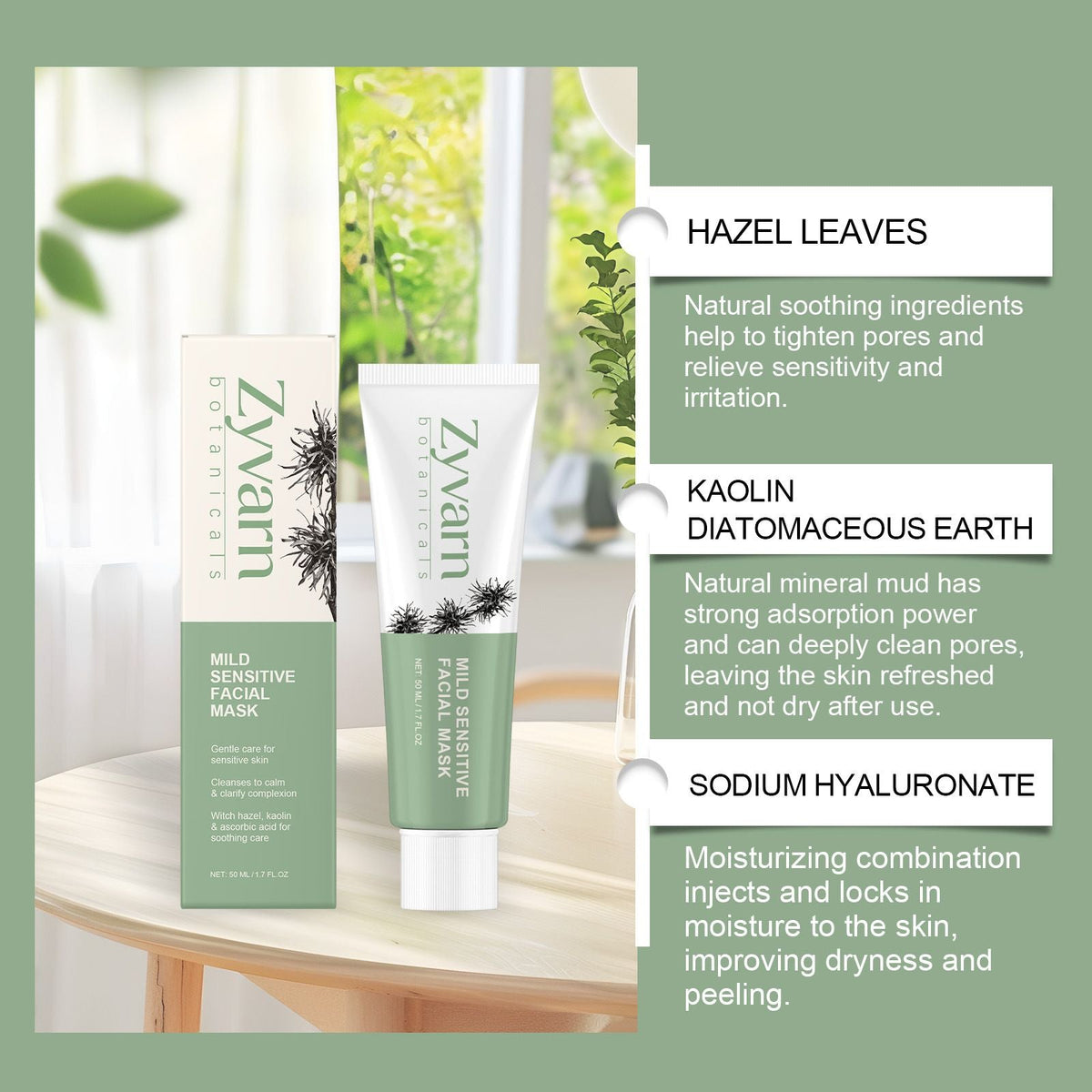 Hydrating Face Mask Deep Moisturizing 50ml