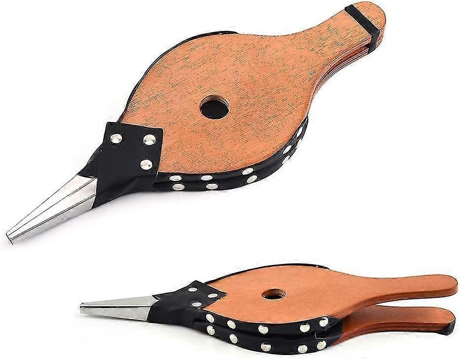 Fireplace Bellows, Vintage Wooden Fireplace And Bbq Air Blower, Fire Starter For Outdoor Camping, Bbq, Grill With Hanging Strap zxin