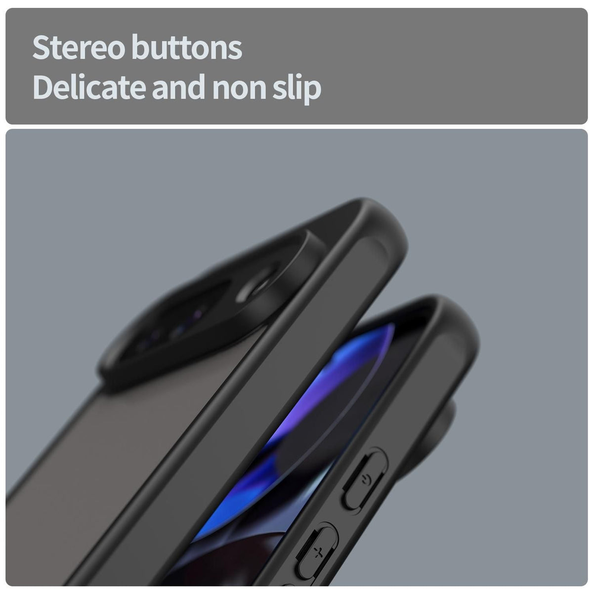 TPU Hybrid PC Frosted Phone Case For Google Pixel 9
