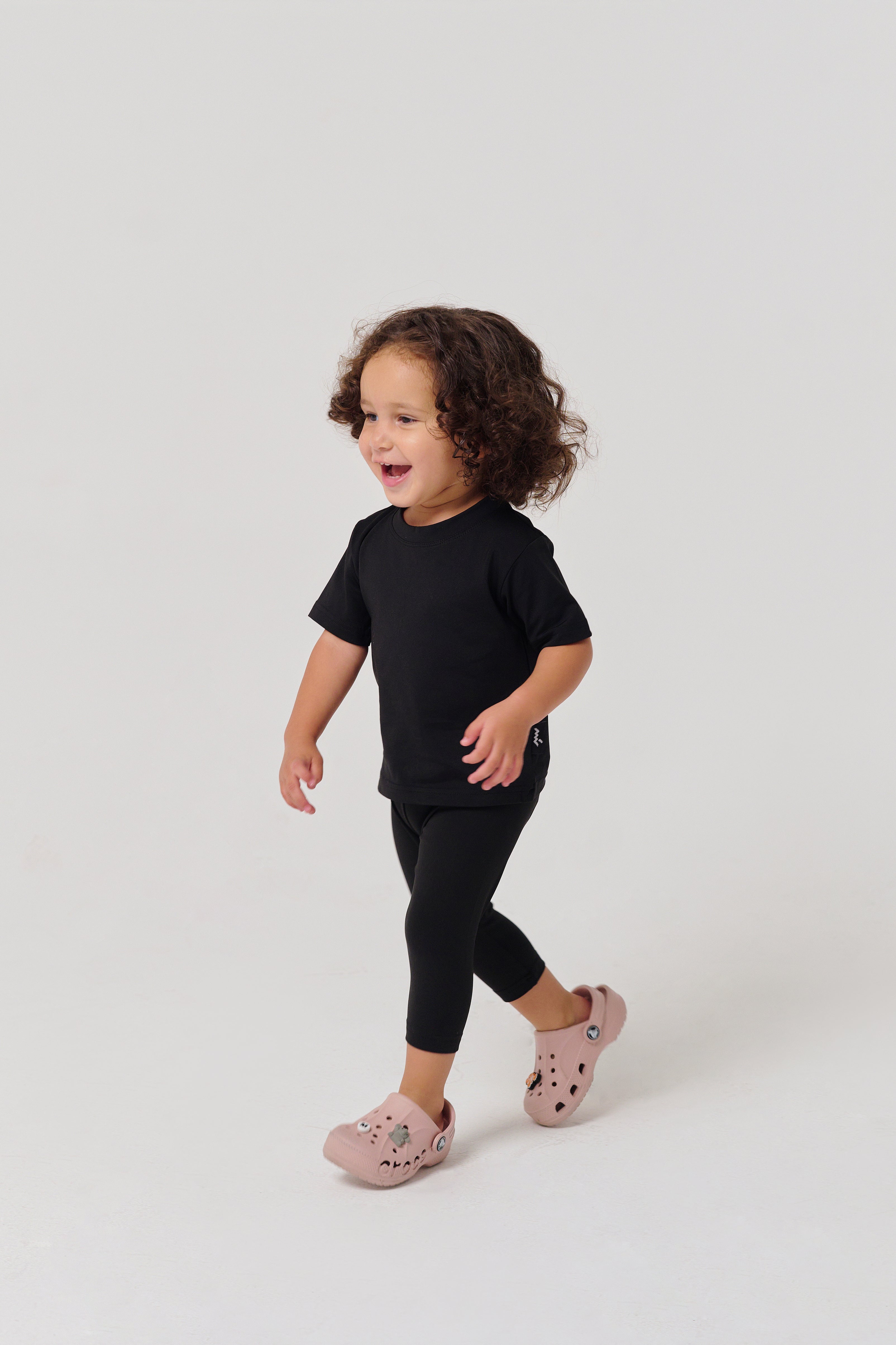 MULU Classic Unisex Baby Tights - Black