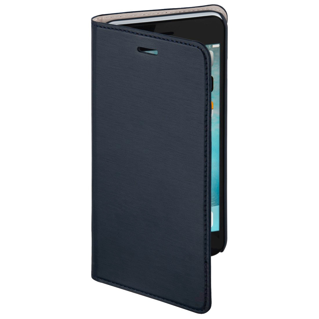 HAMA 177826 "Slim" Booklet Case for Apple iPhone 7 Plus/8 Plus, navy