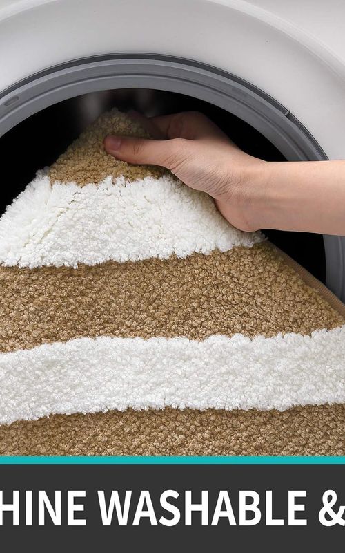AIESY® Beautiful Luxury Rectangle Quick Dry Bath Mat