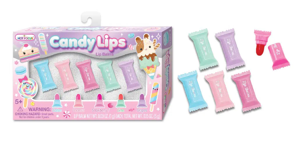 Hot Focus Candy Lips Lip Balm Set
