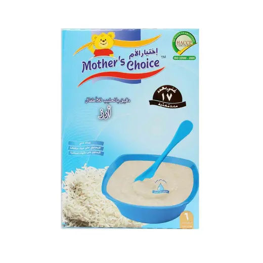 Mother's Choice - Baby Rice Cereal With Milk Packet 6+ Months, 250 g Online in Oman