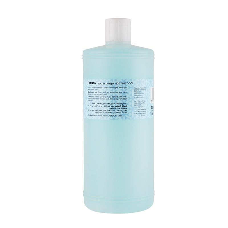 Energy Cosmetics Ice Pine Cool Eau De Cologne, 1000ml