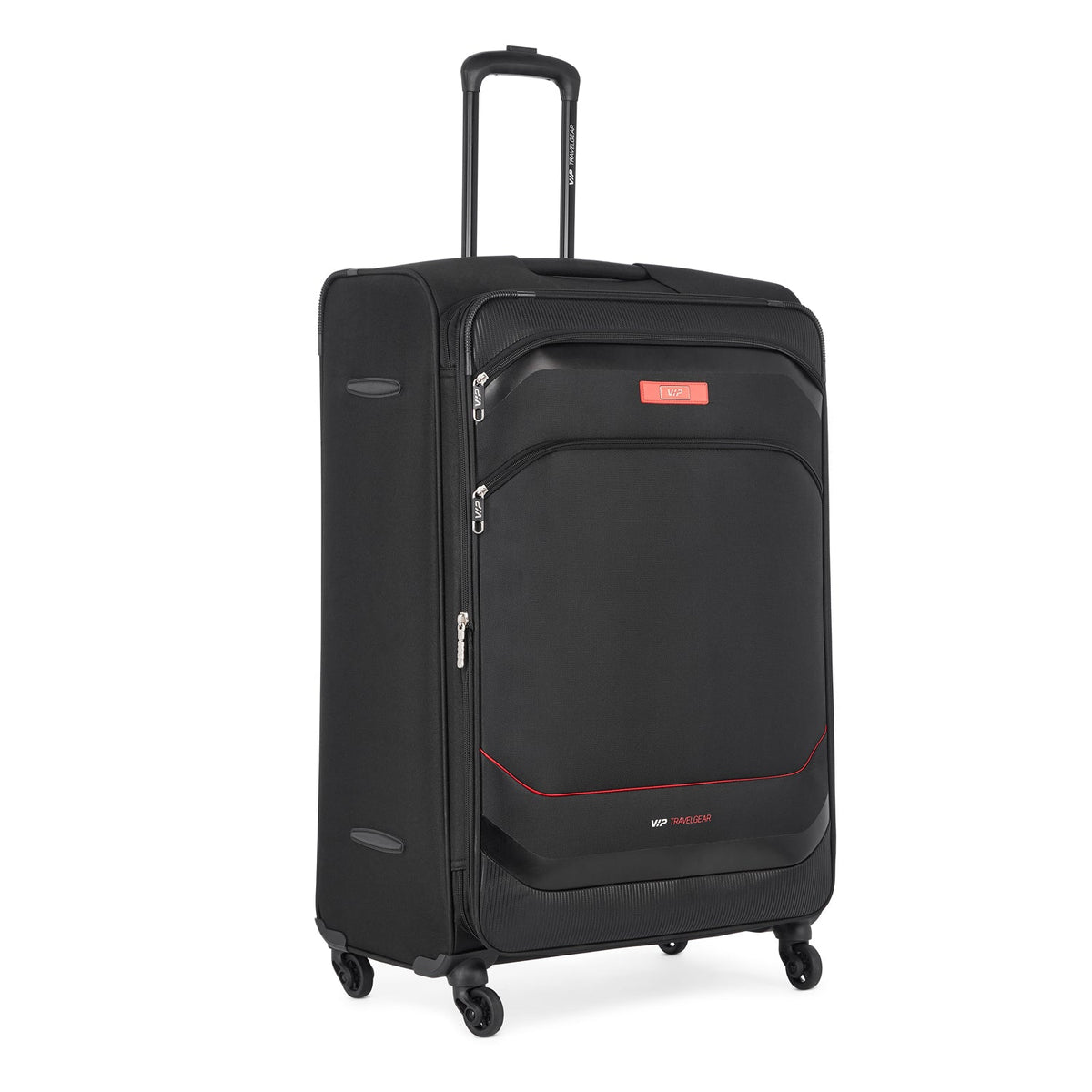 VIP MONTANA 4 Wheel Soft Trolley Expandable 3 Pcs/Set 54cm,69cm,79cm