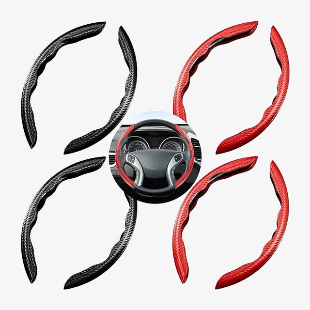 Premium Steering Wheel Cover - Soft, Durable & Anti-Slip Grip for Comfort and Protection
