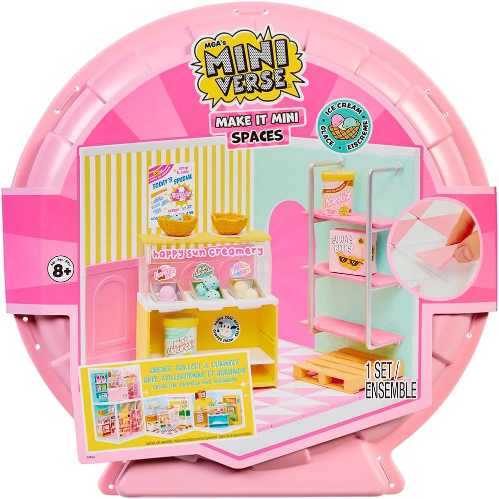 MGA's Miniverse Spaces Starter Pack Pink
