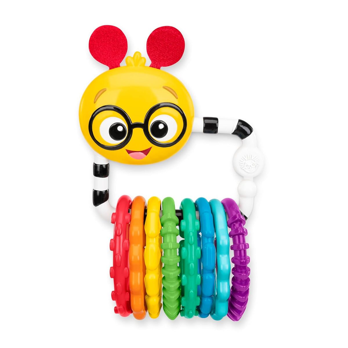 Baby Einstein Cal's Connectors Sensory Toy, 9.38x5.33x14.86cm, 9 Pieces, Multicolor, 0+ months